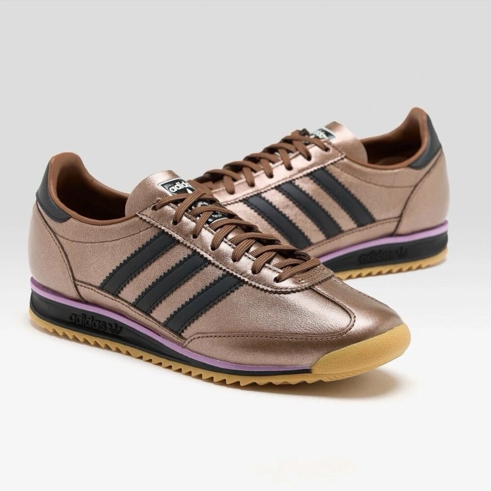 Women's Size 9.5 - adidas SL 72 OG Copper Brown Super LightWeight Running Shoes